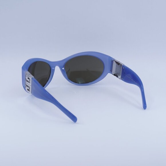 ?️ New Givenchy GV40073I 90E Sunglasses - Blue Frame, Grey Lenses main image 8